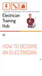 Mobile Screenshot of electriciantraininghub.com